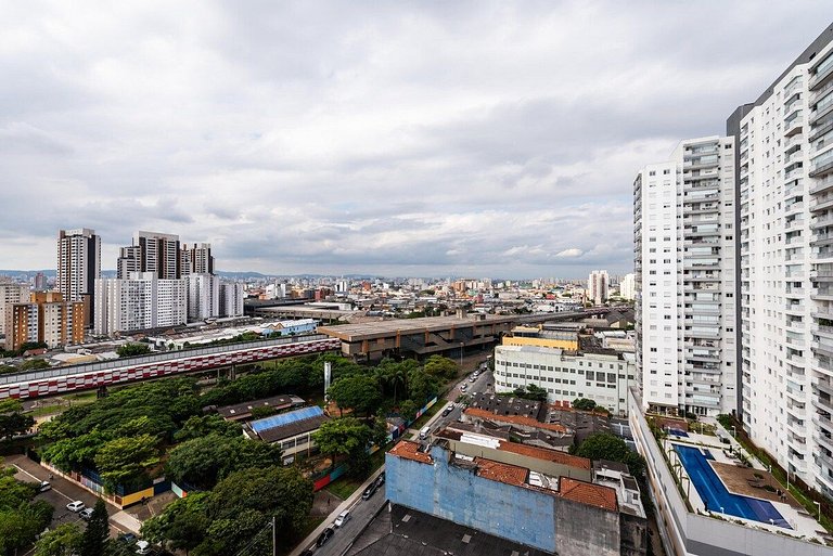BA12 Studio Novo Andar Alto Brás 50 m Metro Centro