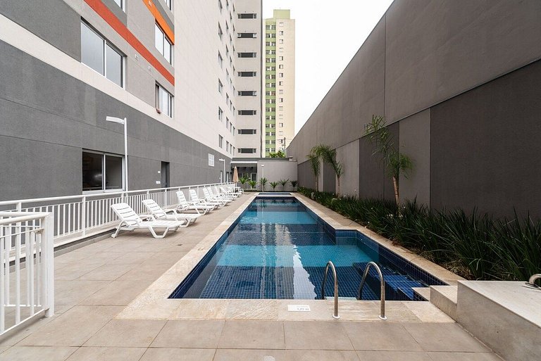 BA12 Studio Novo Andar Alto Brás 50 m Metro Centro