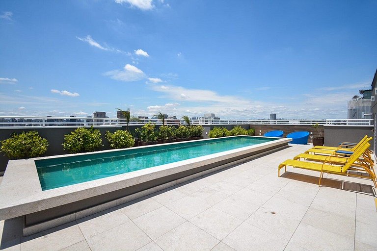 BA8 Novo Apartamento Inteiro Com Vaga Faria Lima