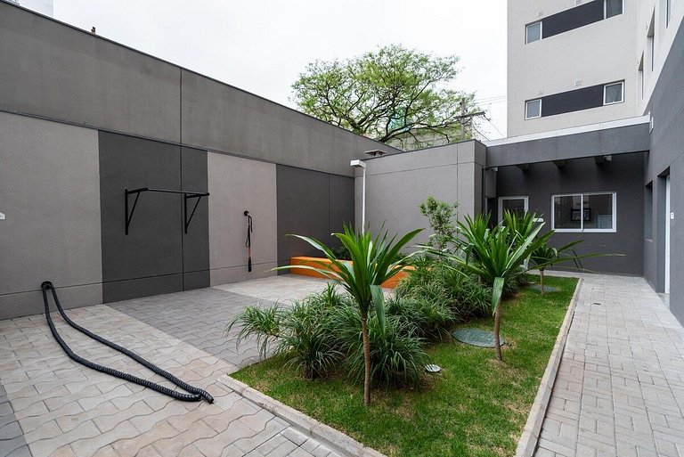 BA11 Studio Novo Andar Alto Brás 50 m Metro Centro