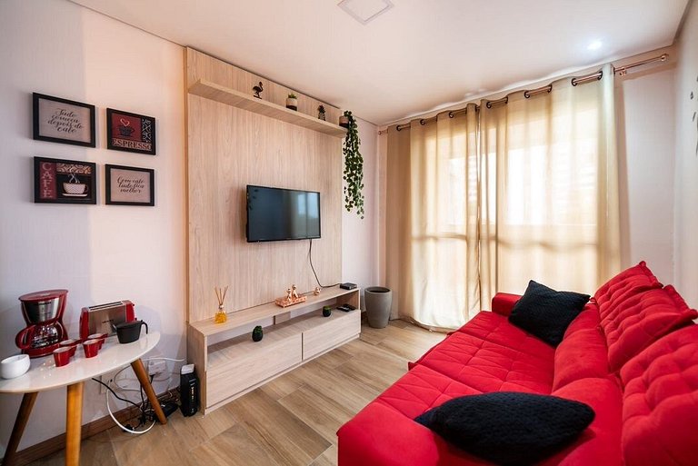 BA8 Novo Apartamento Inteiro Com Vaga Faria Lima
