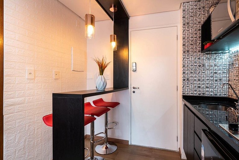 BA8 Novo Apartamento Inteiro Com Vaga Faria Lima