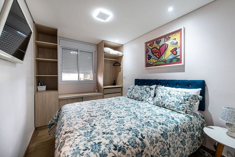 BA8 Novo Apartamento Inteiro Com Vaga Faria Lima