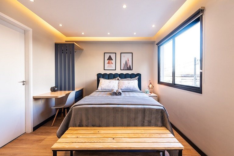 BA7 Studio Moderno Bela Vista São Paulo
