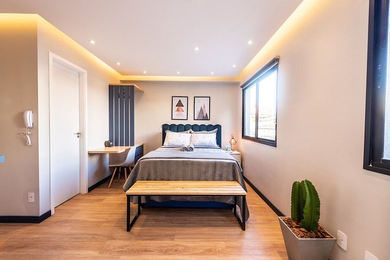 BA7 Studio Moderno Bela Vista São Paulo