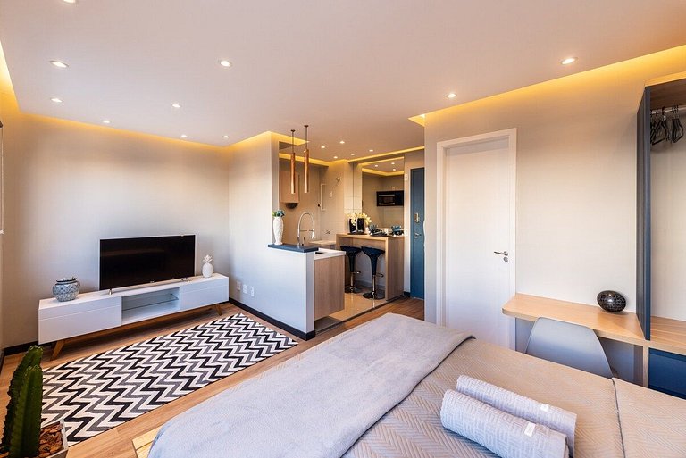BA7 Studio Moderno Bela Vista São Paulo