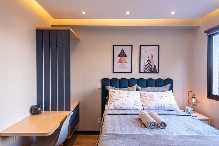 BA7 Studio Moderno Bela Vista São Paulo