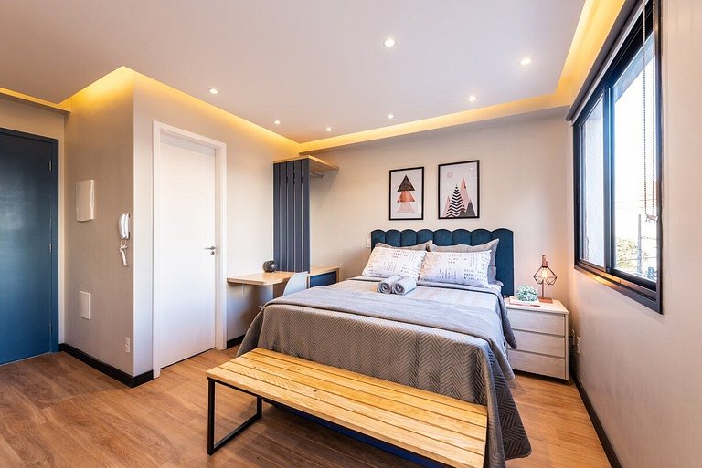 BA7 Studio Moderno Bela Vista São Paulo