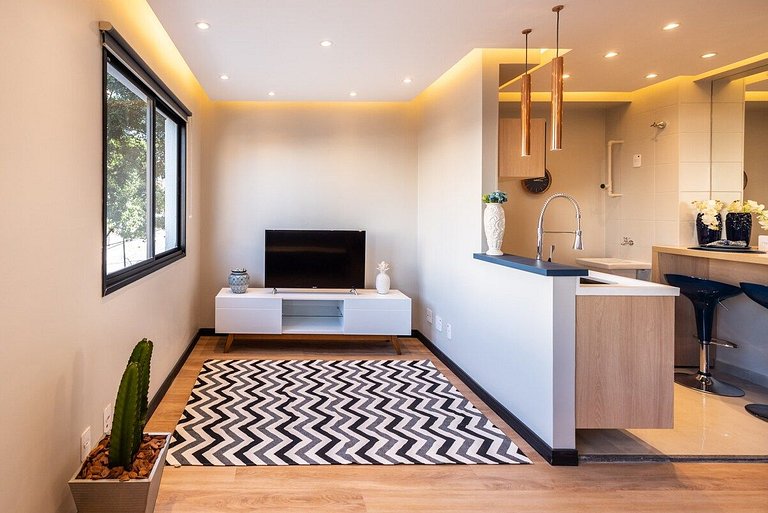 BA7 Studio Moderno Bela Vista São Paulo