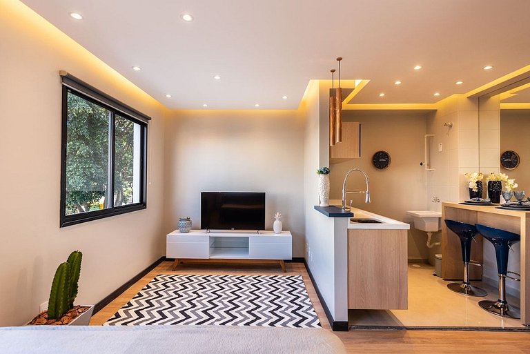 BA7 Studio Moderno Bela Vista São Paulo