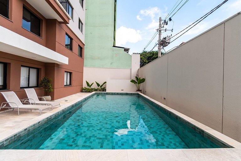 BA7 Studio Moderno Bela Vista São Paulo