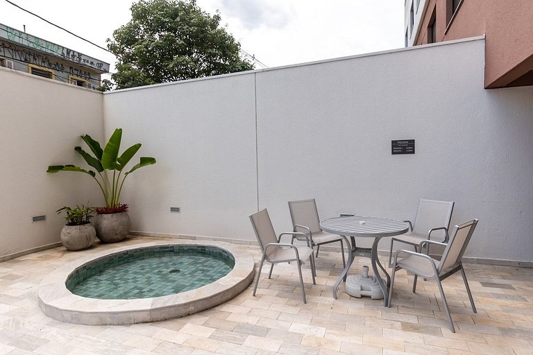 BA7 Studio Moderno Bela Vista São Paulo