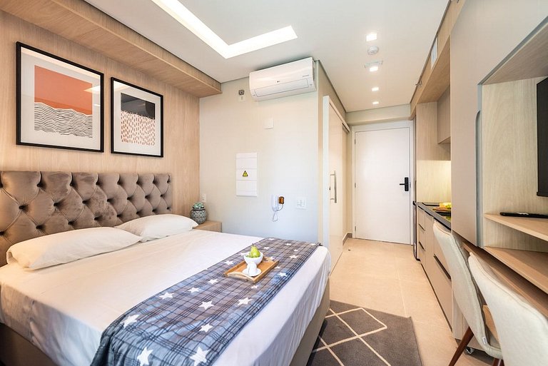 BA22 Loft Alto Padrão Ibirapuera Metrô Moema