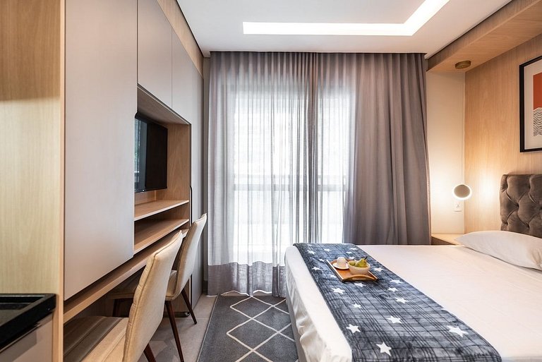 BA22 Loft Alto Padrão Ibirapuera Metrô Moema