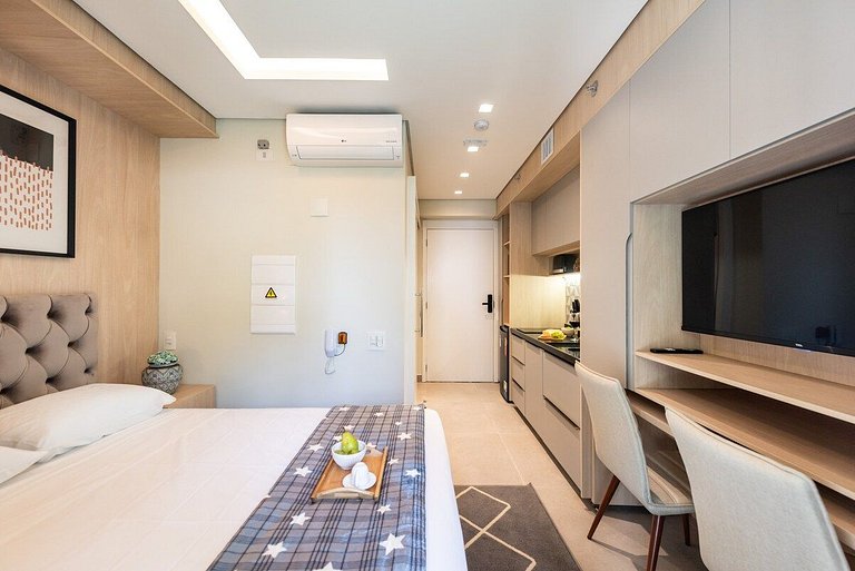 BA22 Loft Alto Padrão Ibirapuera Metrô Moema