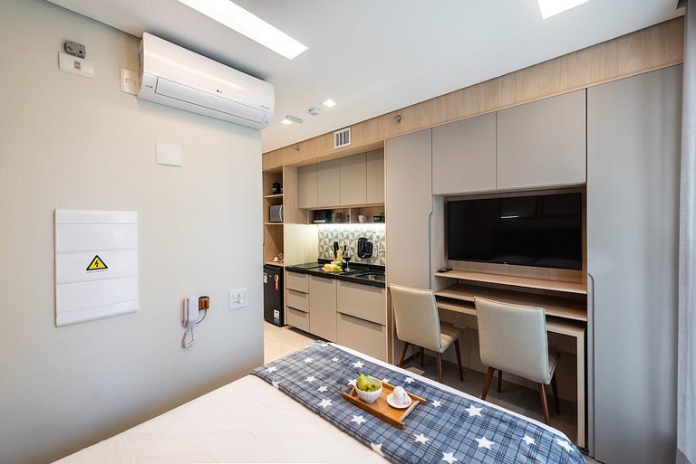 BA22 Loft Alto Padrão Ibirapuera Metrô Moema