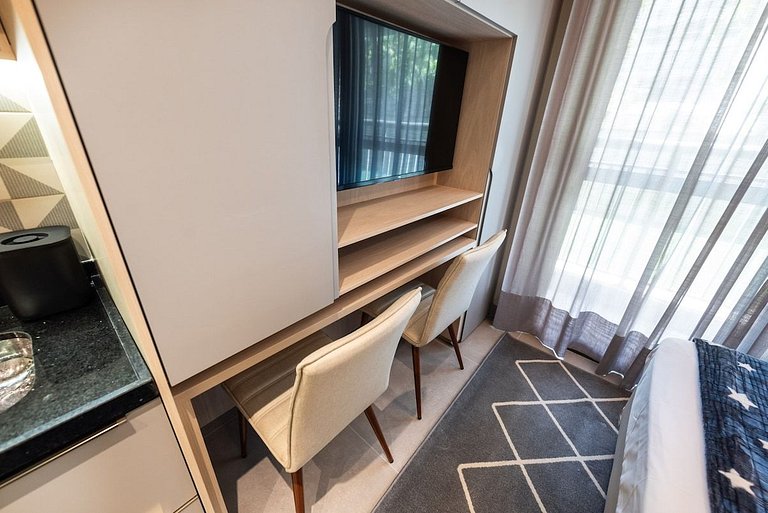 BA22 Loft Alto Padrão Ibirapuera Metrô Moema