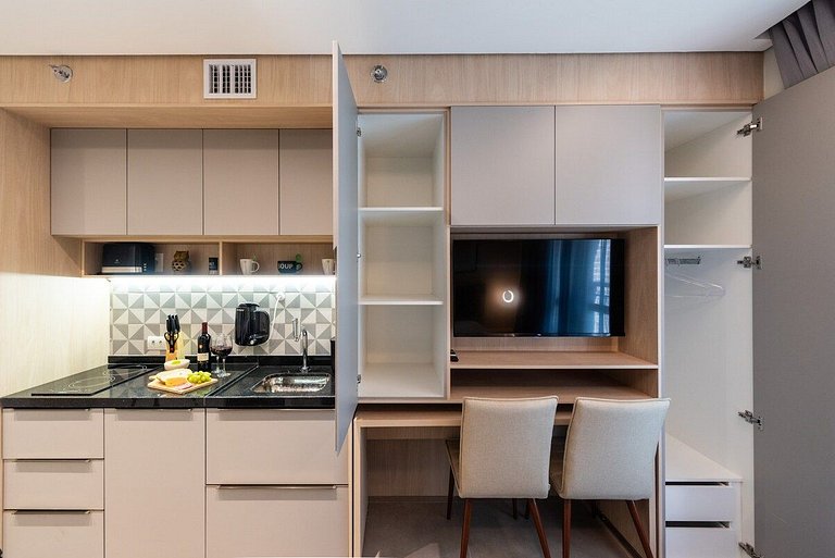 BA22 Loft Alto Padrão Ibirapuera Metrô Moema