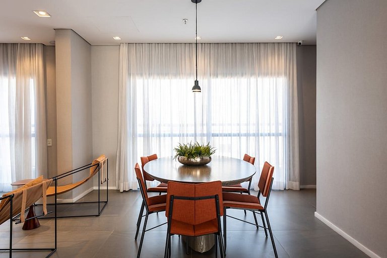 BA22 Loft Alto Padrão Ibirapuera Metrô Moema