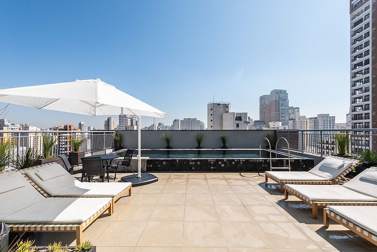 BA22 Loft Alto Padrão Ibirapuera Metrô Moema
