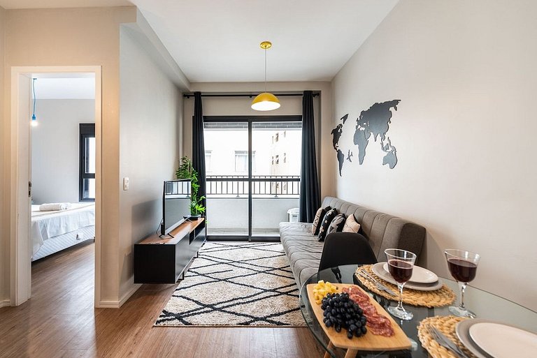 BA13 Apartamento Inteiro Bela Vista Com Garagem