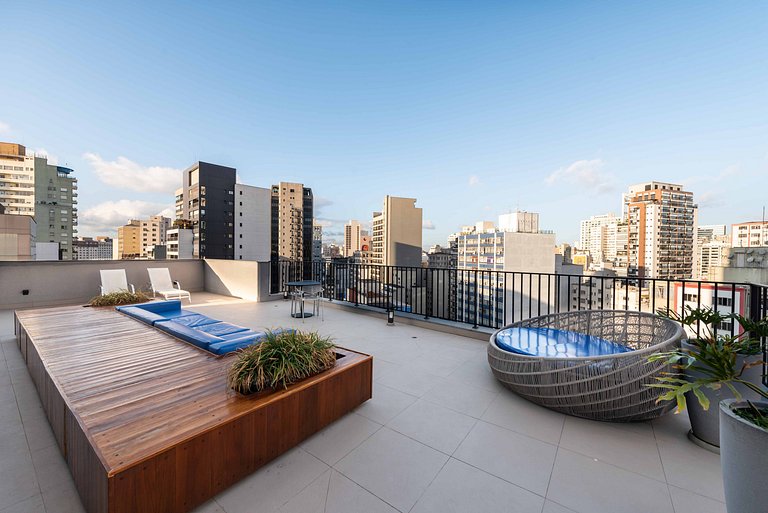 BA34 - Studio Bela Vista Próximo Avenida Paulista
