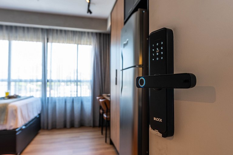 BA25 Studio Chic Industrial | Metrô Vila Mariana