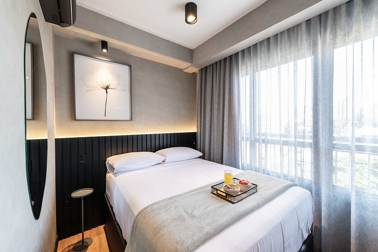 BA25 Studio Chic Industrial | Vila Mariana Subway