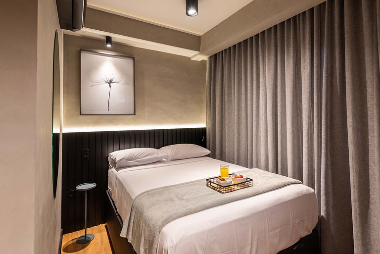 BA25 Studio Chic Industrial | Vila Mariana Subway