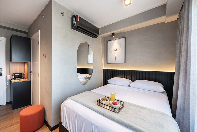 BA25 Studio Chic Industrial | Vila Mariana Subway