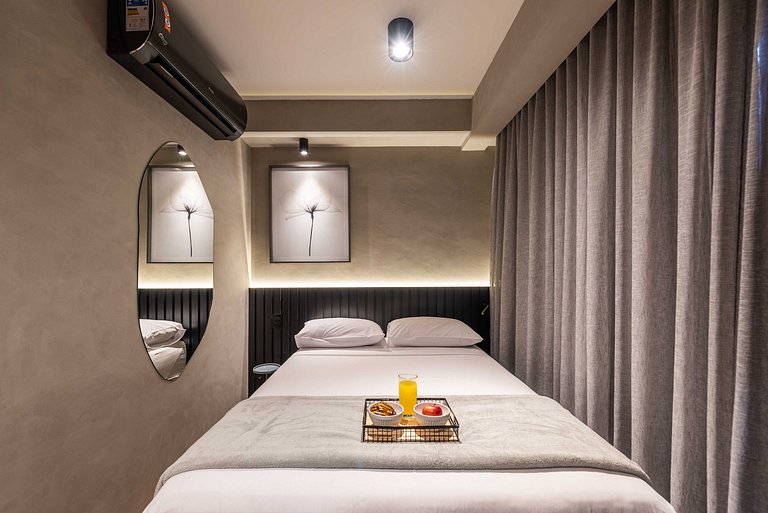 BA25 Studio Chic Industrial | Vila Mariana Subway