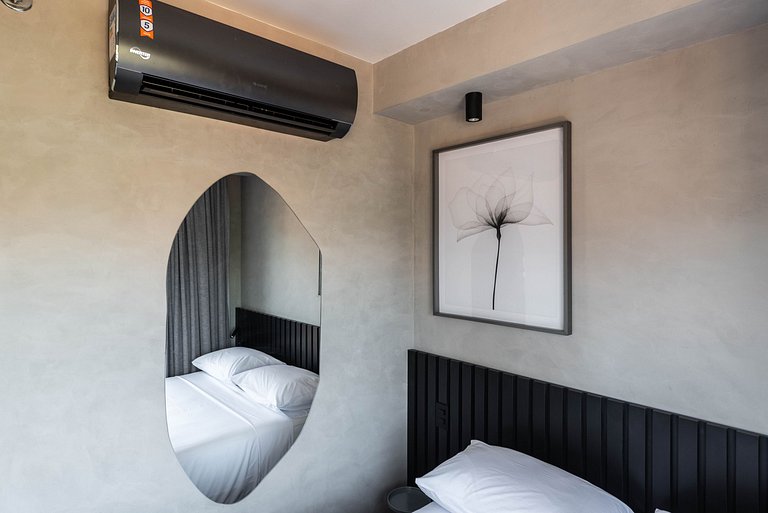 BA25 Studio Chic Industrial | Vila Mariana Subway