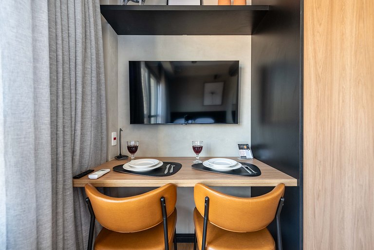 BA25 Studio Chic Industrial | Vila Mariana Subway