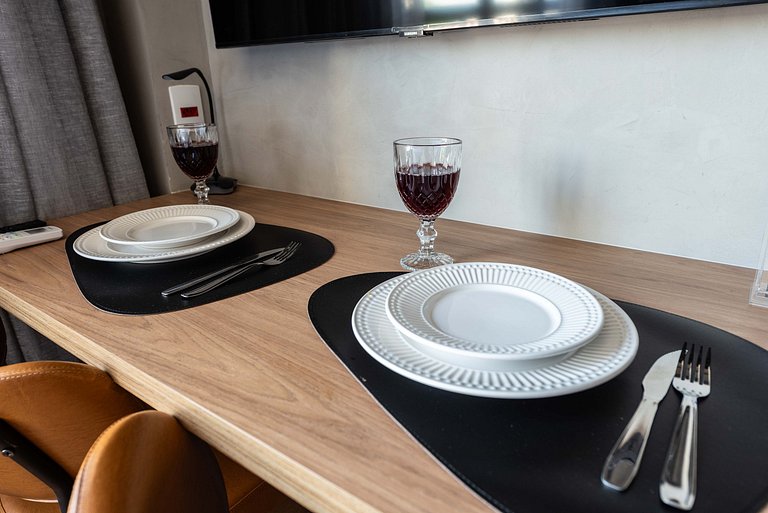 BA25 Studio Chic Industrial | Metrô Vila Mariana