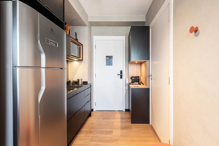 BA25 Studio Chic Industrial | Vila Mariana Subway