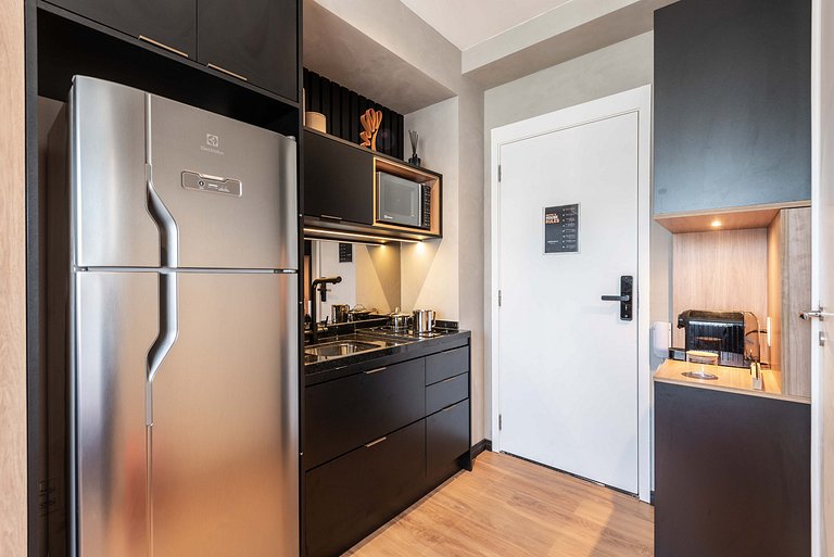 BA25 Studio Chic Industrial | Vila Mariana Subway