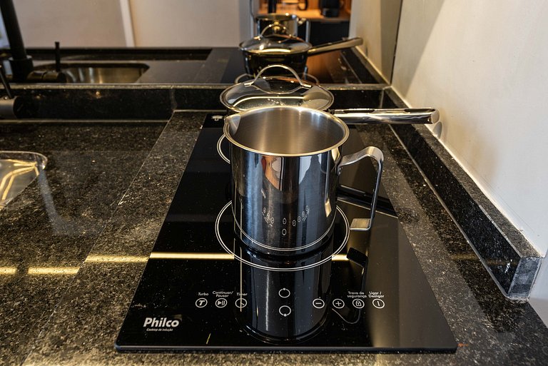 BA25 Studio Chic Industrial | Metrô Vila Mariana