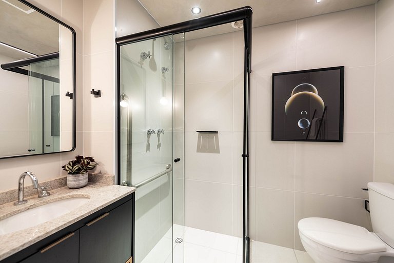 BA25 Studio Chic Industrial | Metrô Vila Mariana