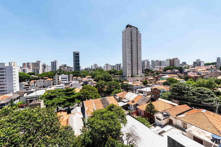 BA25 Studio Chic Industrial | Metrô Vila Mariana