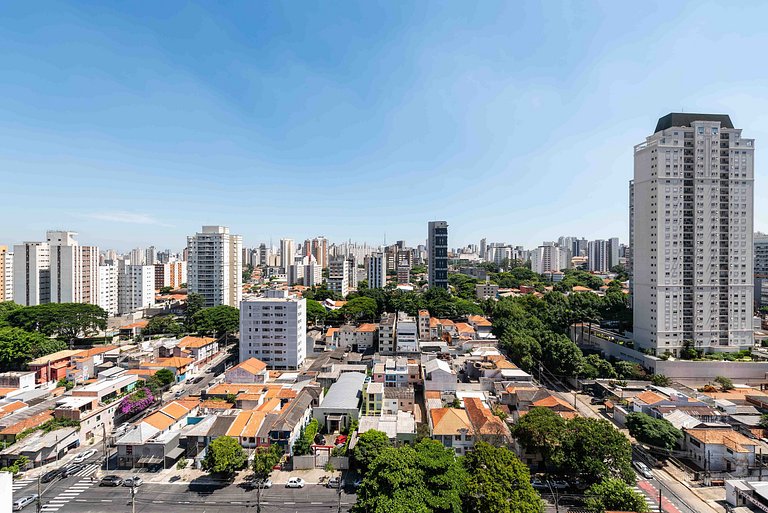 BA25 Studio Chic Industrial | Metrô Vila Mariana