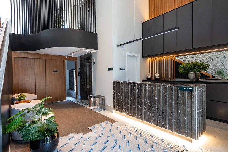 BA25 Studio Chic Industrial | Metrô Vila Mariana