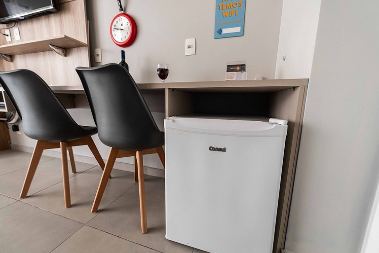 BA59 Studio Aconchegante Com Garagem | Bela Vista
