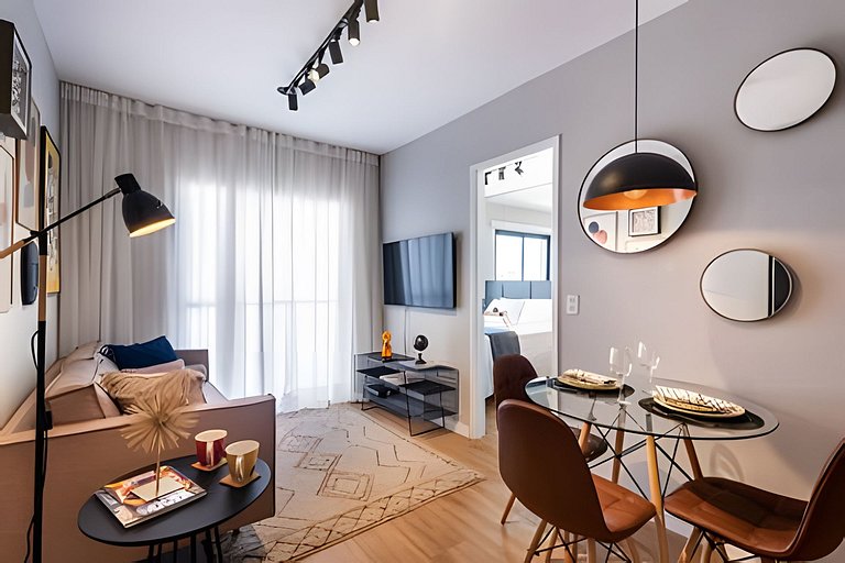 BA17 Apartamento 1 Dormitório Bela Vista São Paulo