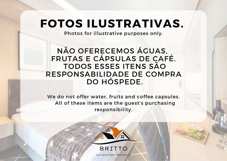 BA99 Studio Charmoso Andar Alto Moema | Congonhas