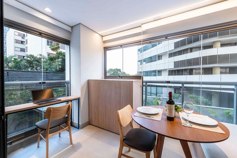 BA66 Charmoso Studio Pinheiros Próximo Faria Lima