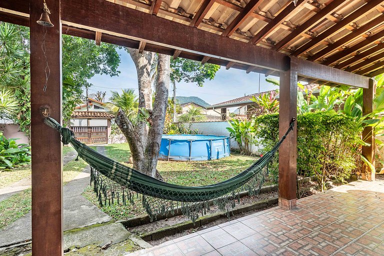 BA19 Casa Caraguatatuba 200 m da Praia com Piscina
