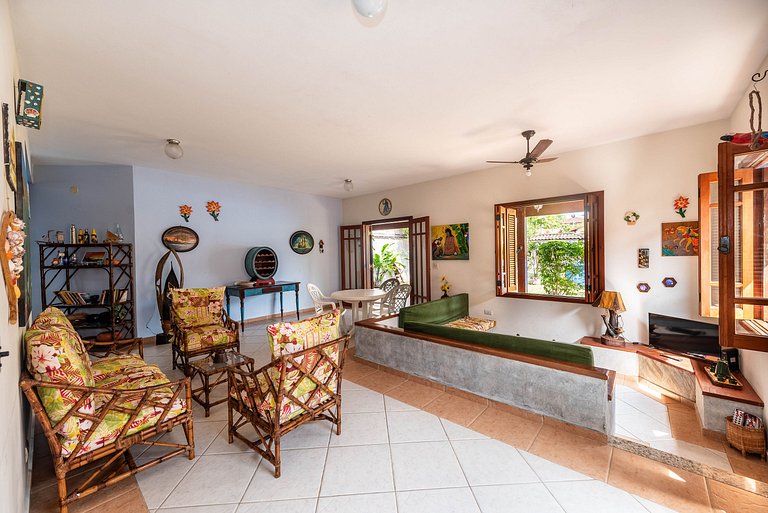 BA19 Casa Caraguatatuba 200 m da Praia com Piscina