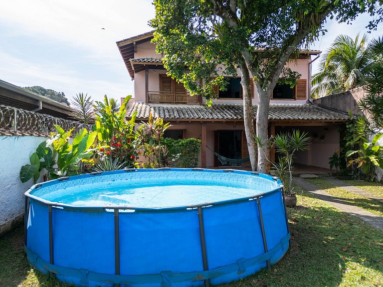 BA19 Casa Caraguatatuba 200 m da Praia com Piscina