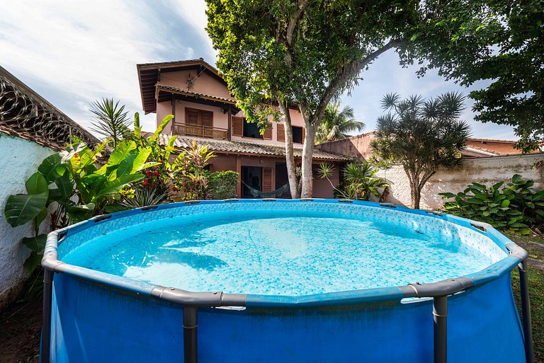 BA19 Casa Caraguatatuba 200 m da Praia com Piscina