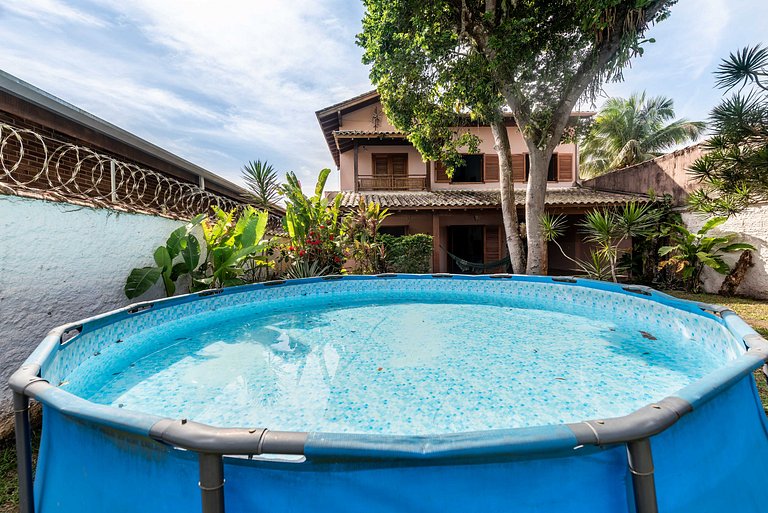 BA19 Casa Caraguatatuba 200 m da Praia com Piscina